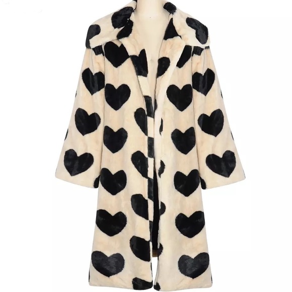 Marseille Pari Black Hearts Lux Driving Midi Coat In Honey, Spring Light - Picture 3 of 16